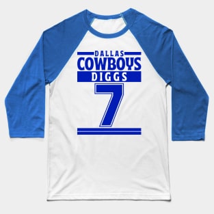 Dallas Cowboys Diggs 7 Edition 3 Baseball T-Shirt